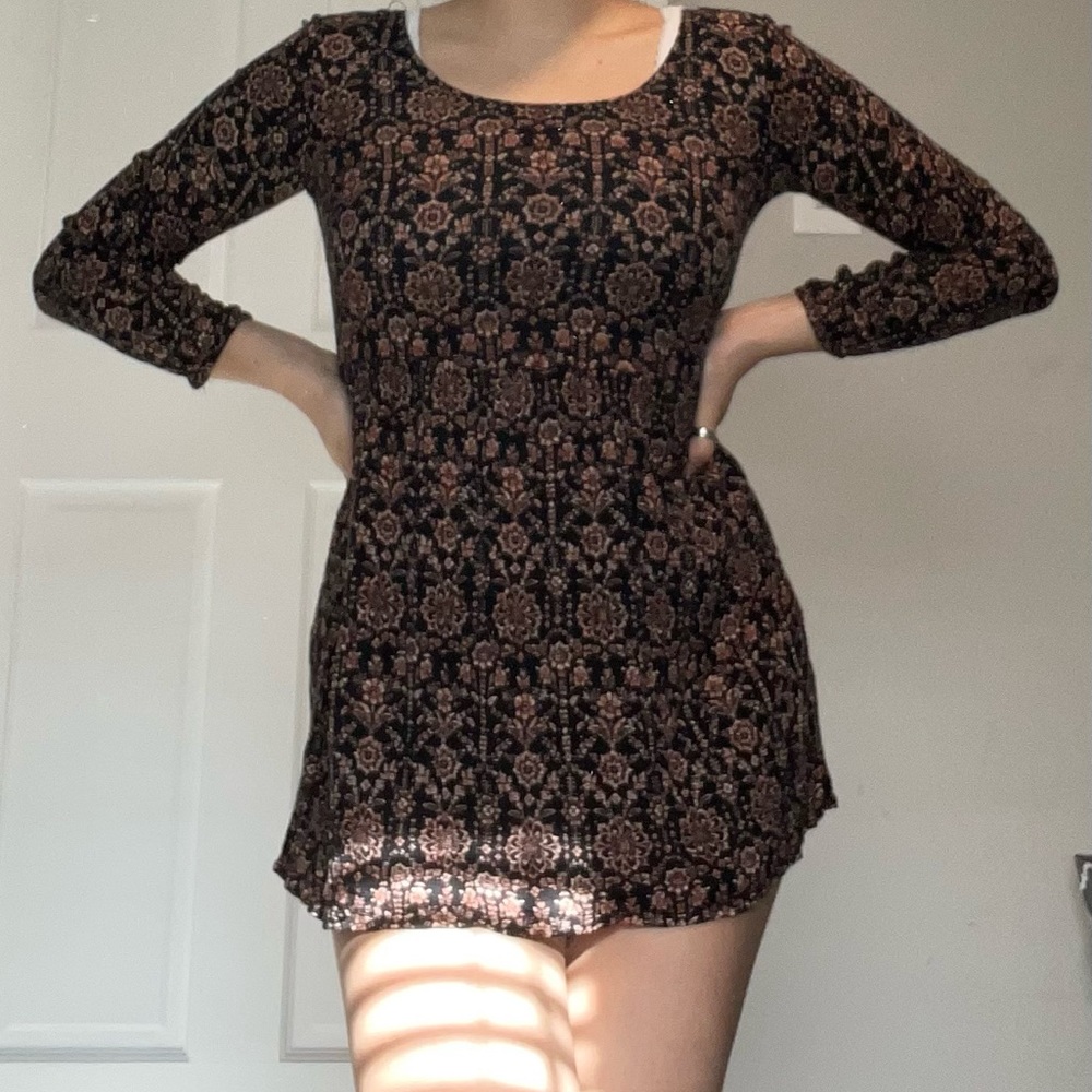 Floral forever 21 dress size small